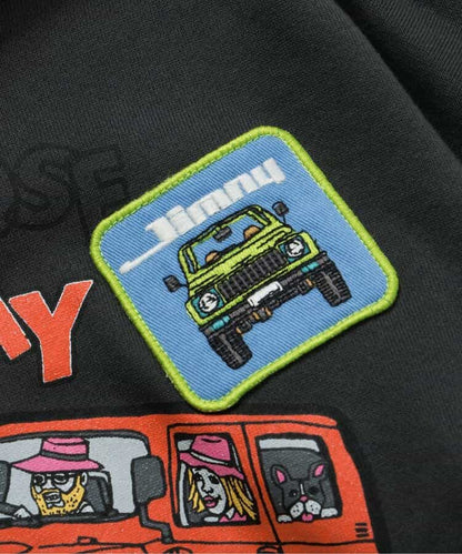 日本童裝 BREEZE x Jimny 衛衣 80-140cm 親子裝 男童款/女童款 冬季 TOPS