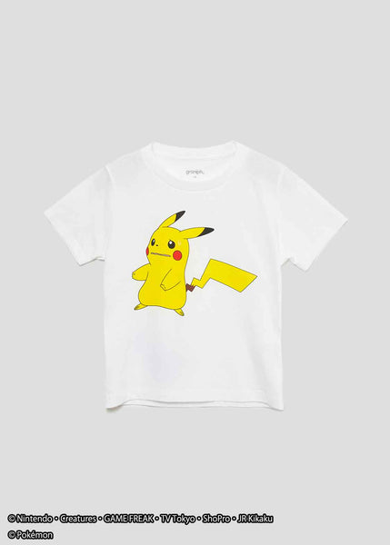 日本直送 Pokemon T恤  100-140cm 男童款/女童款 夏季 TOPS