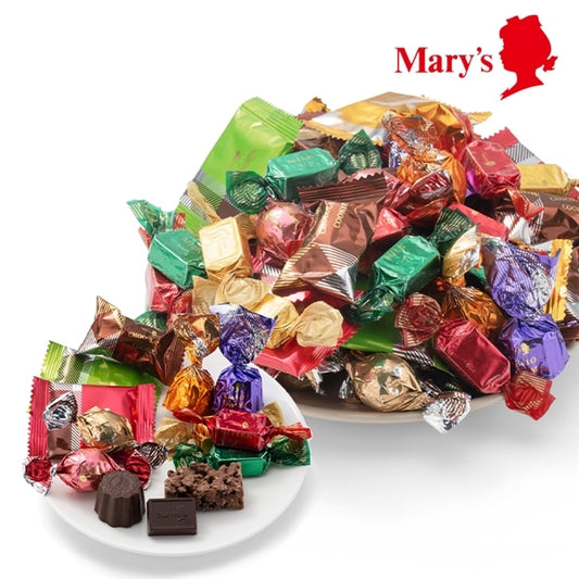 日本直送 Mary's Chocolate 雜錦朱古力 500g入 聖誕快樂特輯 新年行運發財特輯 Christmas Happy New Year 馬年 限定手信