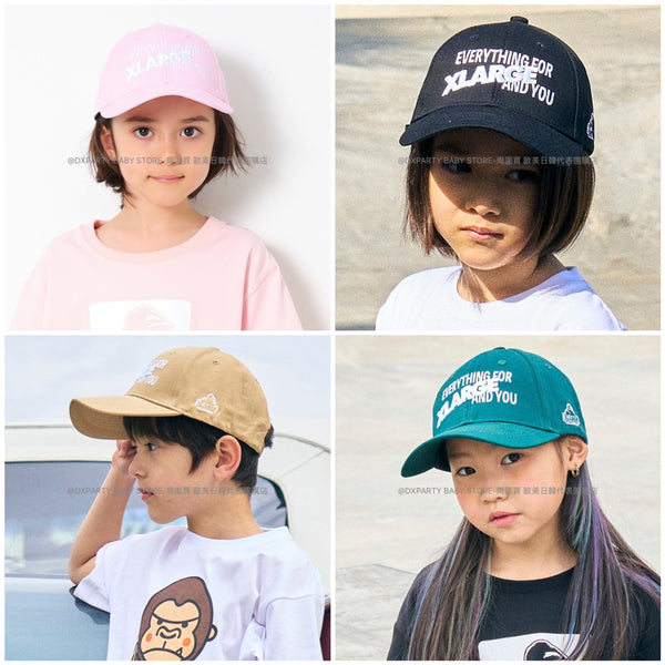 日本直送 XLARGE KIDS Cap帽 48-56cm 帽系列