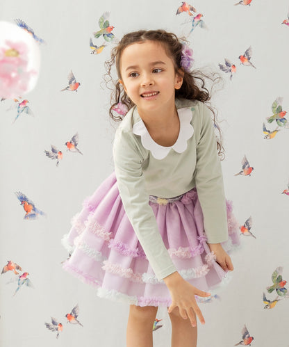 Japanese children's clothing panpantutu marshmallow ballet tutu skirt 70-145cm girls' newborn baby summer SKIRTS 