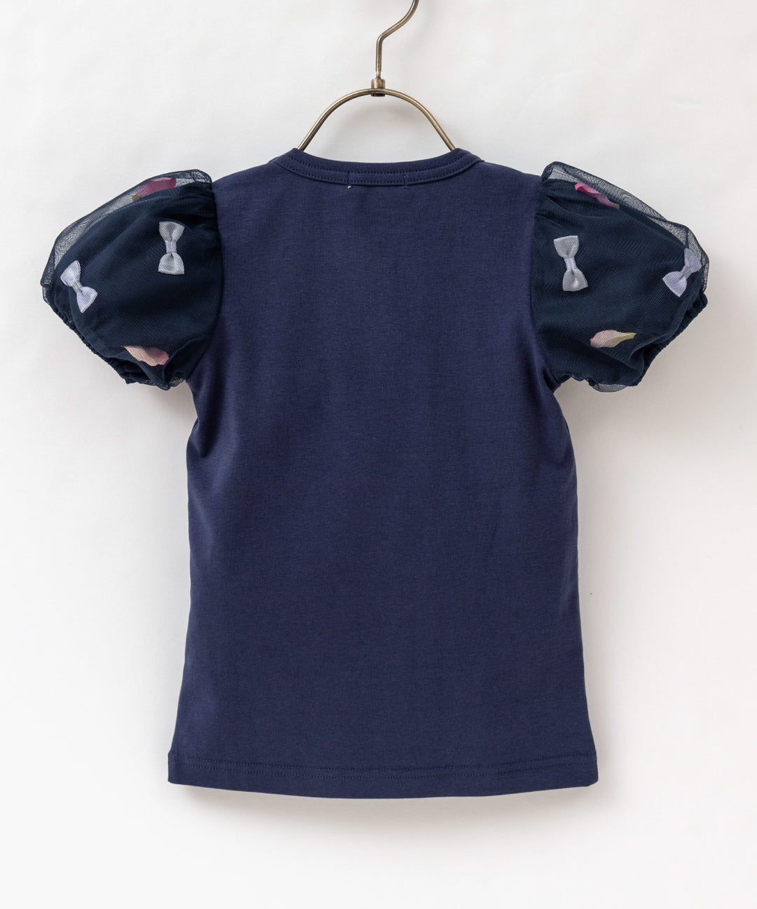 Japanese children's clothing panpantutu puff sleeve top 80-150cm girls summer TOPS 