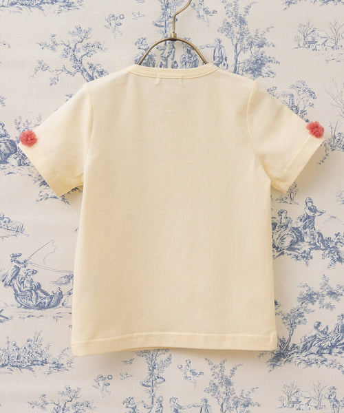 日本童裝 panpantutu 士多啤梨項鍊上衣 80-150cm 女童款 夏季 TOPS