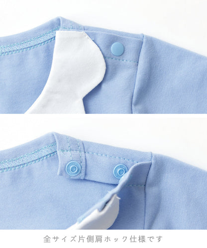 Japanese children's clothing panpantutu lace collar short-sleeved top 90-140cm girls summer TOPS 