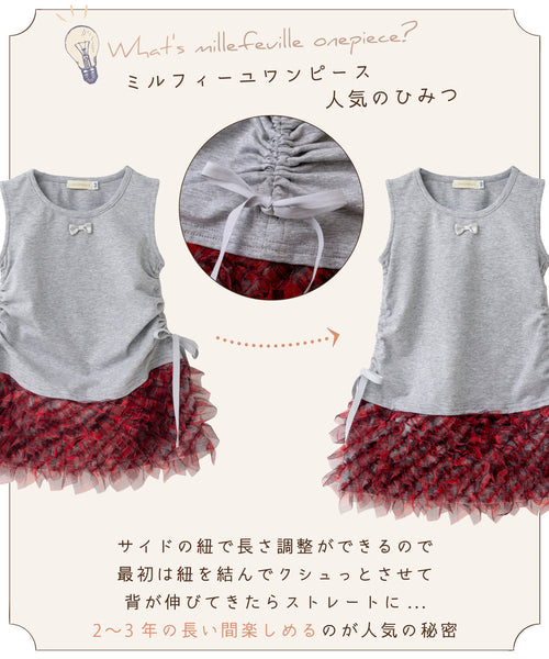 日本童裝 panpantutu 背心拼紗紗tutu連身裙 80-140cm 女童款 夏季 DRESSES