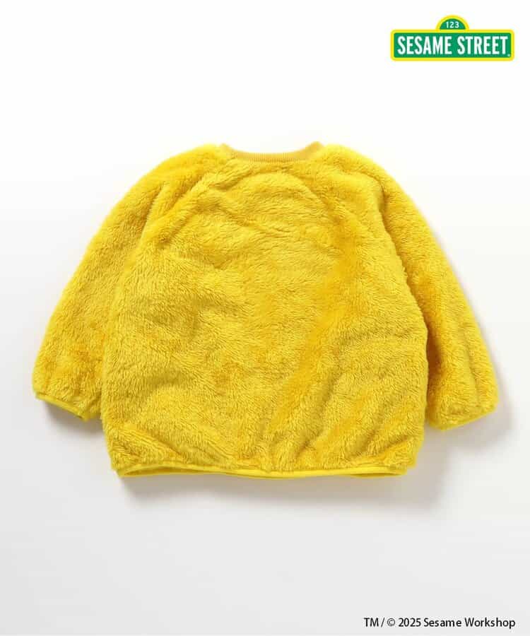 日本童裝 BREEZE x Sesame Street 毛毛上衣 80-140cm 男童款/女童款 冬季 TOPS