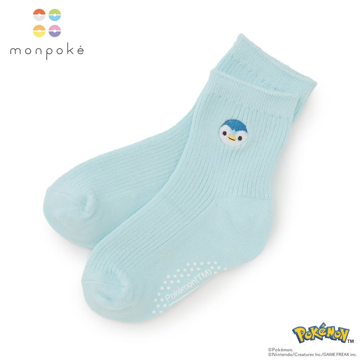 日本直送 pe#main x【monpoke】襪一對 11-20cm 初生嬰兒 襪系列