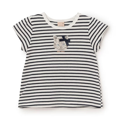 日本童裝 pe#main 各款圖案短袖上衣 80-130cm 女童款 夏季 TOPS