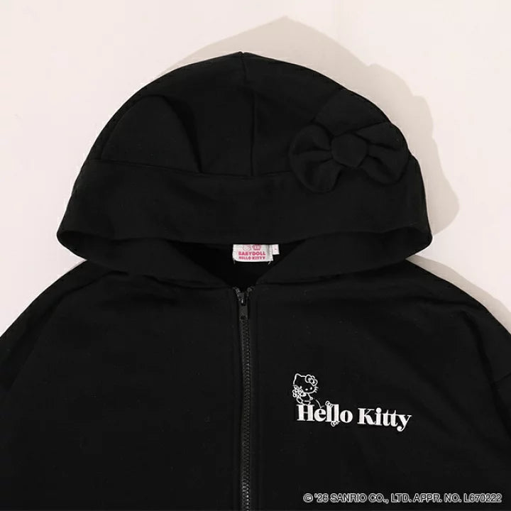 日本童裝 BDL x Sanrio 親子裝 可愛耳仔衛衣外套 Free Size 大人款 冬季 OUTERWEAR