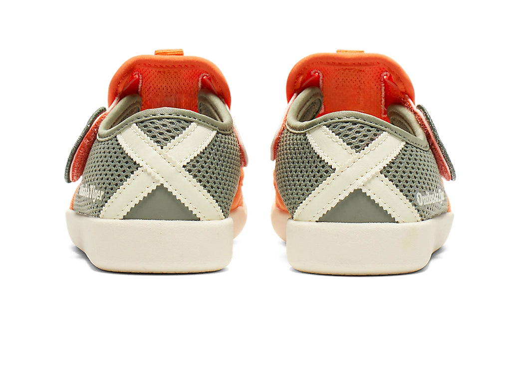 日本直送 日版MEXICO 66 KIDS SANDAL MIKAN ORANGE/LICHEN GREEN 17-22cm 鞋系列