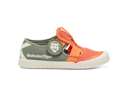 日本直送 日版MEXICO 66 KIDS SANDAL MIKAN ORANGE/LICHEN GREEN 17-22cm 鞋系列