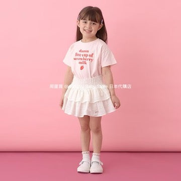 Japanese children's clothing Ly# mine lace short skirt pants 100-150cm girls summer SKIRTS PANTS 