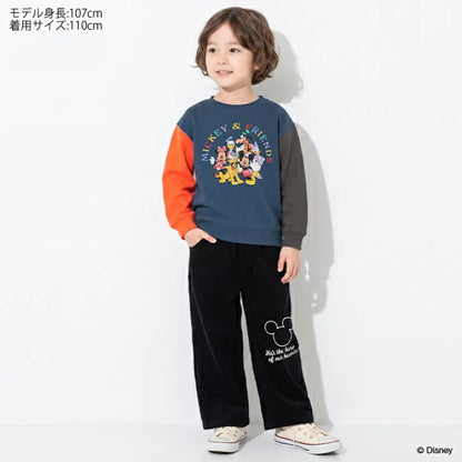 日本童裝 BDL x Disney 米奇燈芯絨長褲 90-140cm 男童款/女童款 秋季 PANTS