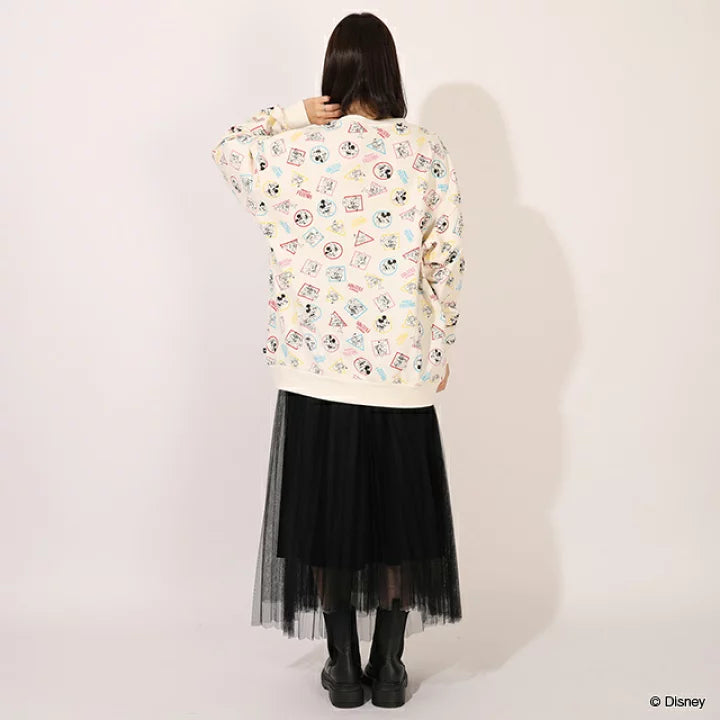 日本童裝 BDL x Disney  親子裝 印花衛衣  S-XL 大人款 秋季 TOPS