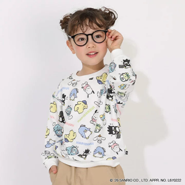 日本童裝 BDL x Sanrio 印花衛衣 80-130cm 男童款/女童款 冬季 TOPS