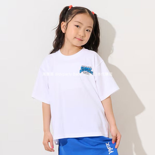 Japanese children's clothing X-girl Stages contact cool gummy rabbit print top 80-140cm girls summer TOPS 