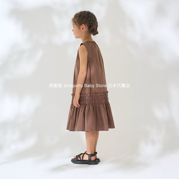 Japanese children's clothing Ly# mine bow vest dress 100-150cm girls summer dresses 