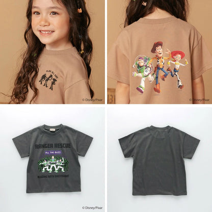 日本童裝 Branshes x Disney ToyStory 印花上衣 90-140cm 男童款/女童款 夏季 TOPS