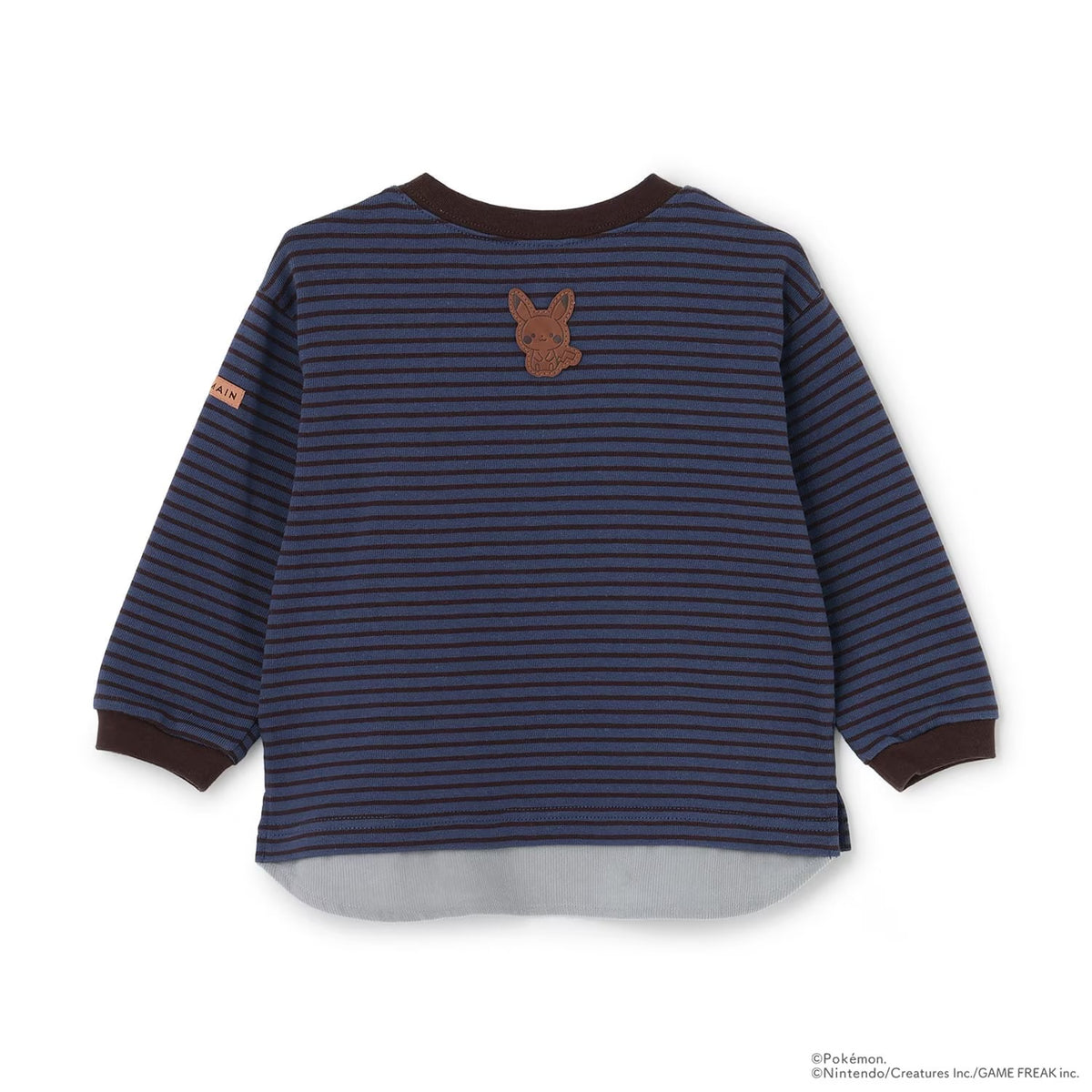 日本童裝 pe#main x【monpoke】假兩件衛衣 80-120cm 男童款/女童款 夏季 TOPS