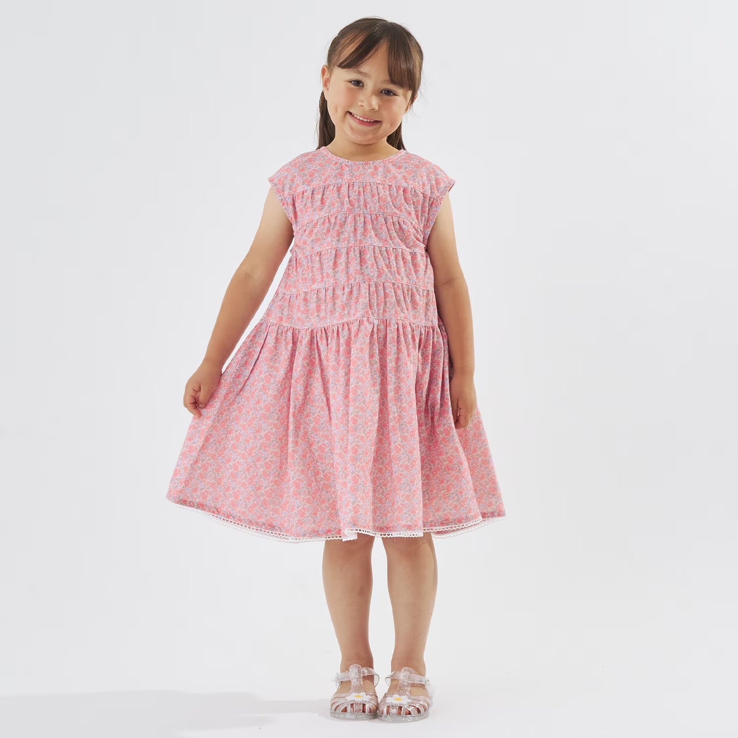 Japanese children's clothing Ly# mine tank top and shorts set 100-150cm girls summer TOPS PANTS 