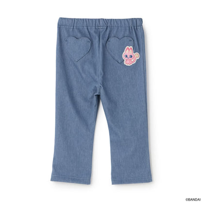 日本童裝 pe#main x【Tamagotchi】休閒長褲 90-130cm 女童款 秋季 PANTS