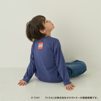 日本童裝 b・R# x Tomica 印花上衣 90-130cm 男童款 秋季 TOPS