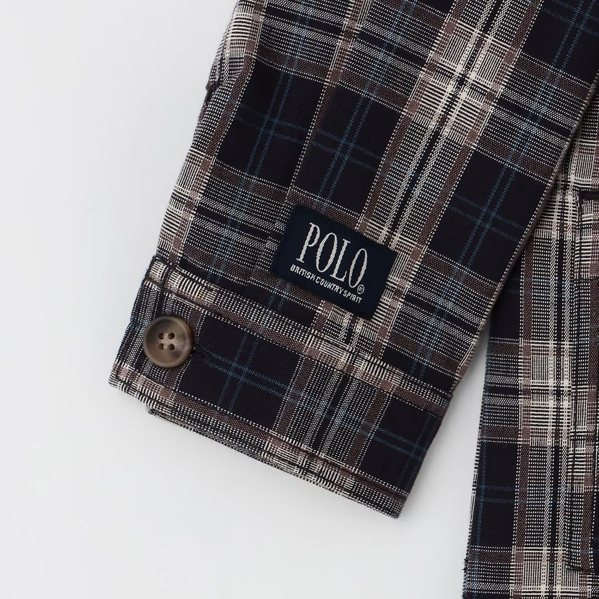 日本童裝 pe#main x【POLO BCS】襯衫外套 80-130cm 男童款/女童款 秋季 TOPS OUTERWEAR