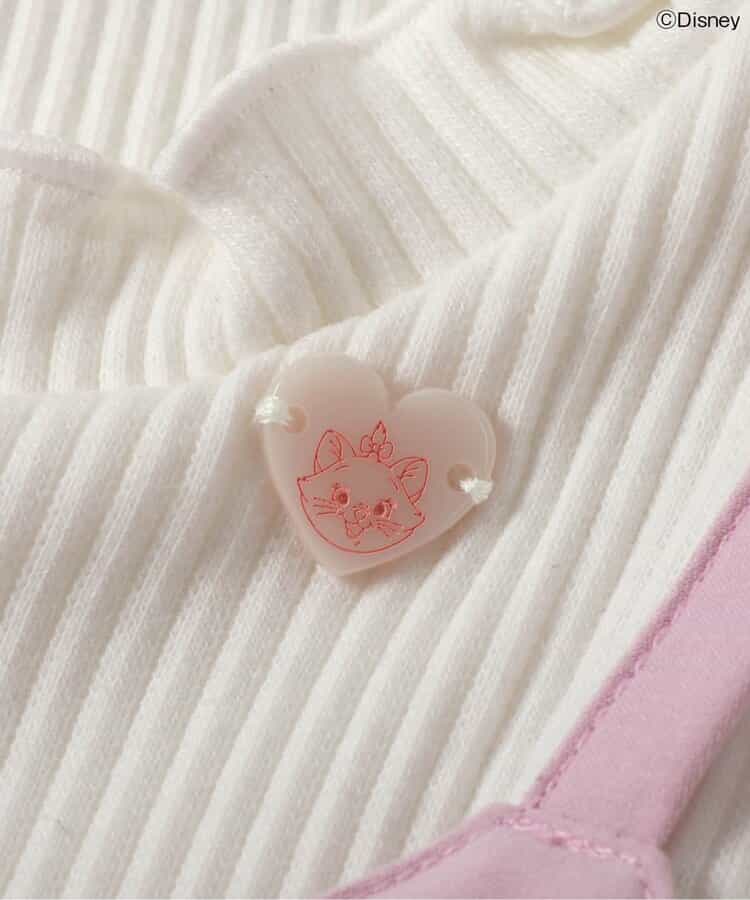 日本童裝 apres les cours x Disney Marie假兩件蝴蝶結連身裙 80-140cm 女童款 冬季 DRESSES