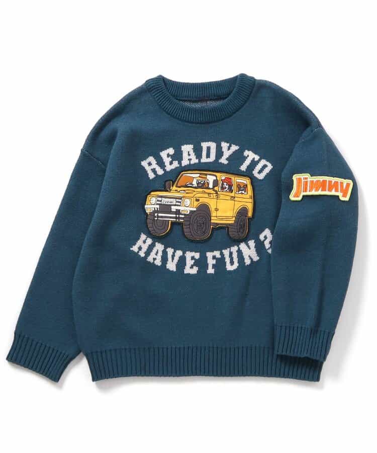 日本童裝 BREEZE x Jimny 衛衣 80-140cm 親子裝 男童款/女童款 冬季 Tops