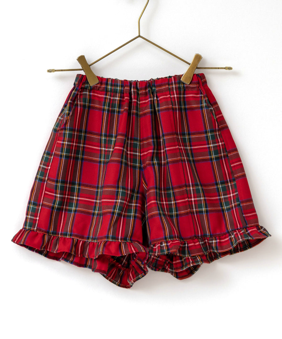 日本童裝 panpantutu 經典荷葉邊寬鬆短褲 105-150cm 女童款 夏季 PANTS