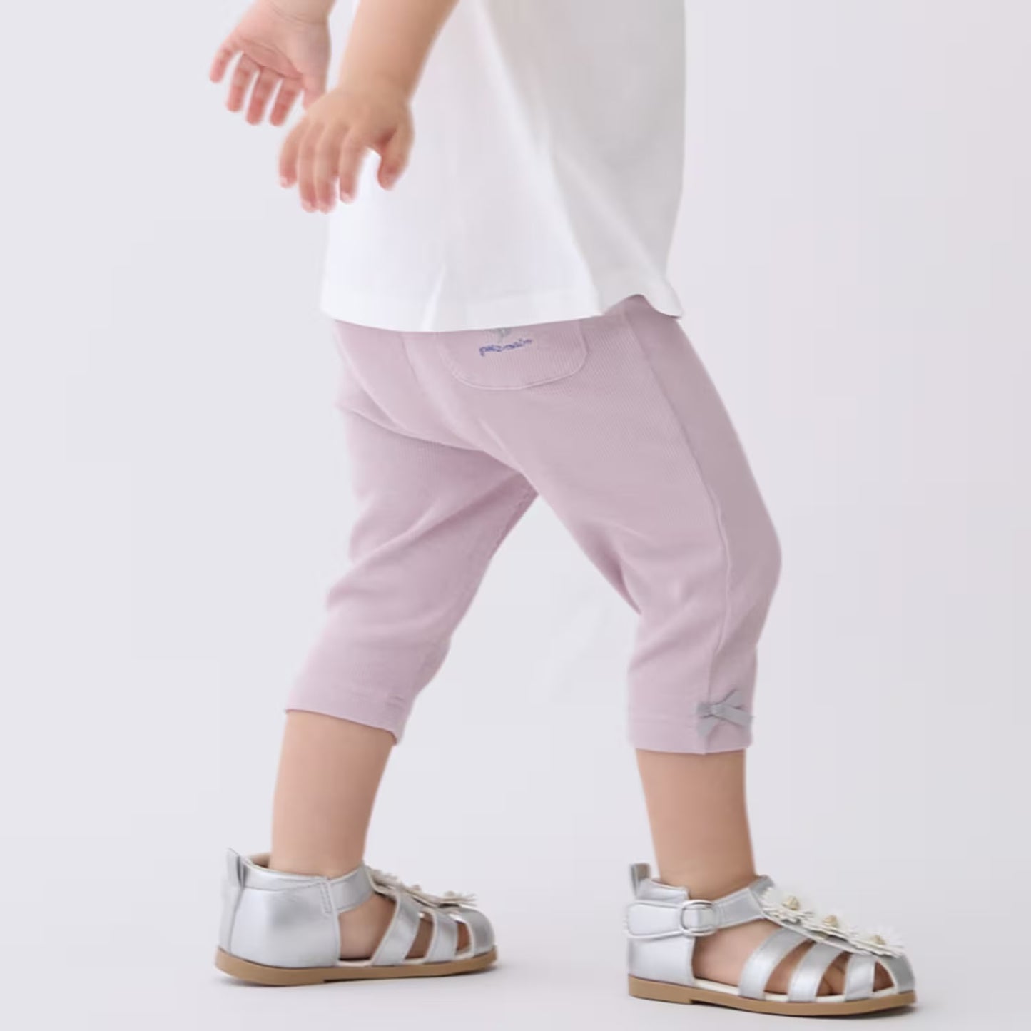日本童裝 pe#main 七分長褲 80-130cm 女童款 夏季 PANTS