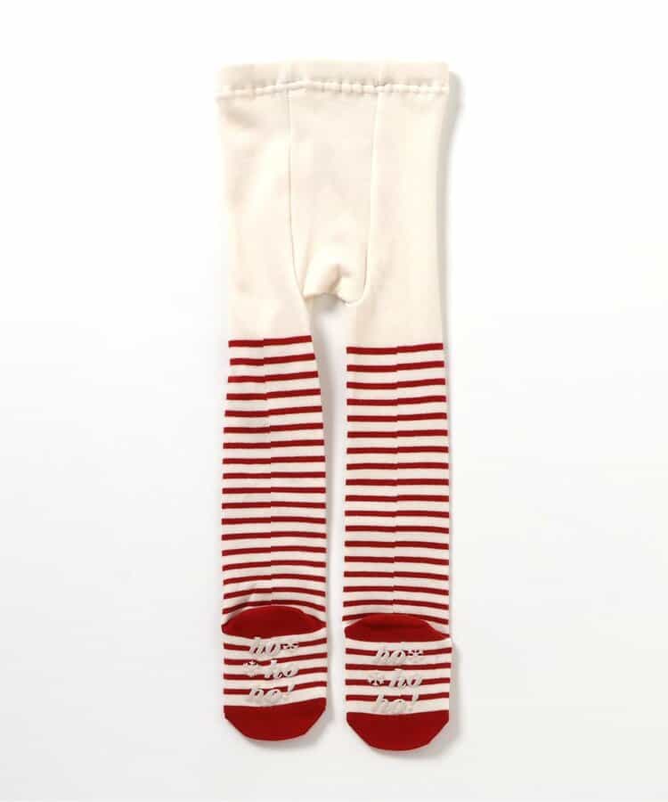 日本童裝 apres les cours 緊身褲 70-80cm 男童款/女童款 初生嬰兒 冬季 PANTS Christmas 聖誕快樂特輯 聖誕服裝/飾物配件 聖誕紅/新年紅