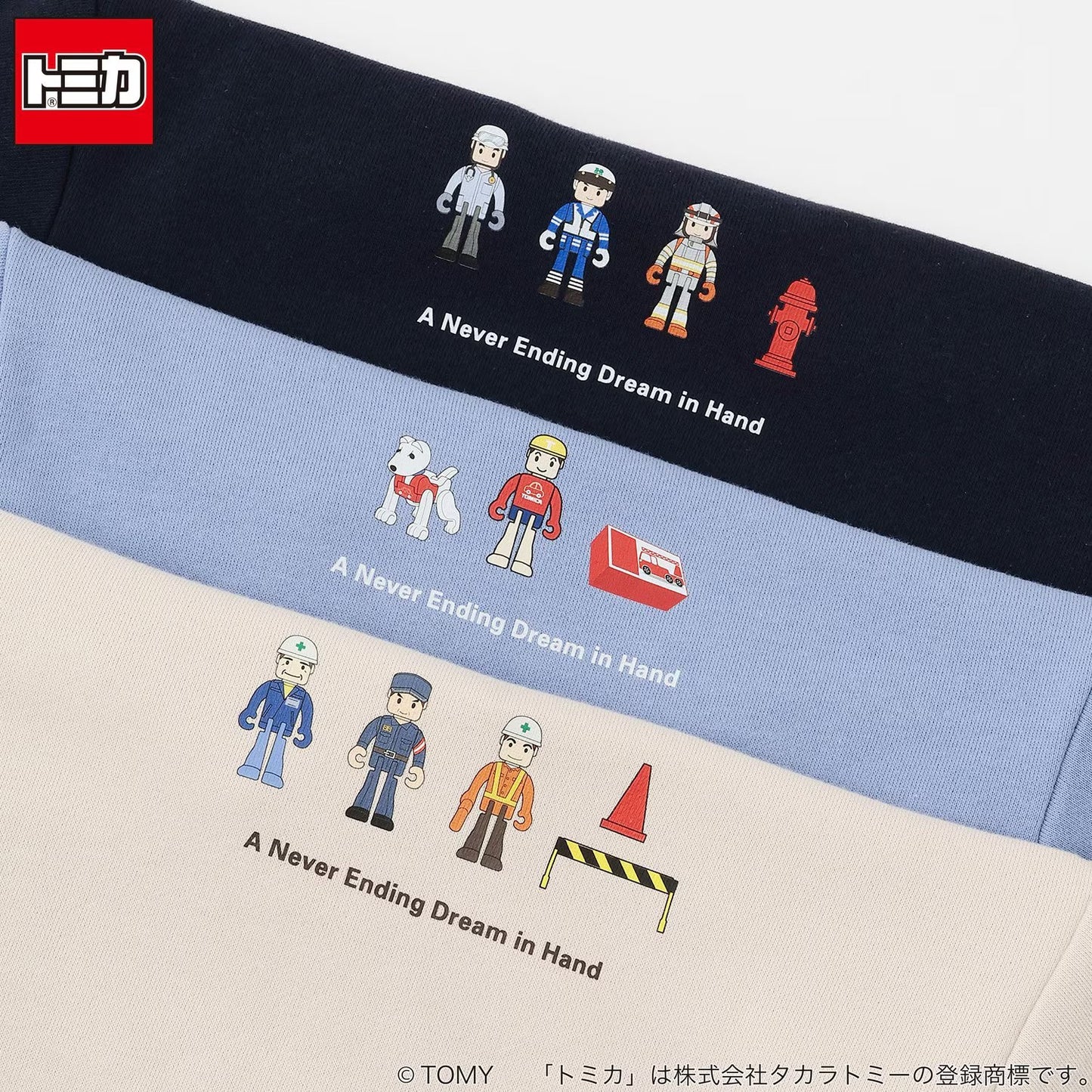 日本童裝 pe#main x TOMICA 格紋下擺衛衣 80-130cm 男童款 秋季 TOPS