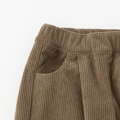 日本童裝 pe#main 燈花絨長褲 80-130cm 男童款 冬季 PANTS