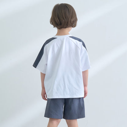 日本童裝 b・R# 水陸兩用 速乾系列 兩件套裝 90-150cm 男童款 TOPS PANTS 夏季 夏日玩水泳衣特輯