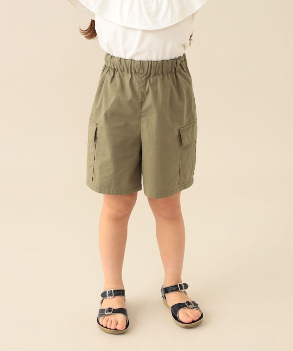 日本童裝 BE#AMS mini 工裝裙褲 90-140cm 女童款 夏季 PANTS