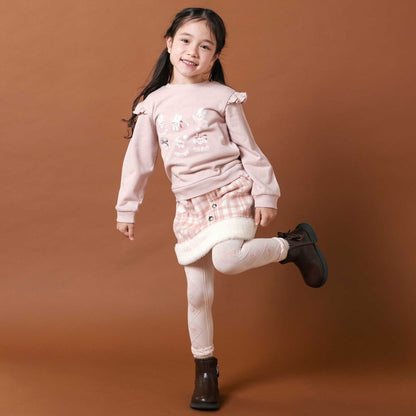 日本童裝  SLAP SLIP 印靴圖案上衣 80-130cm 女童款 冬季 TOPS