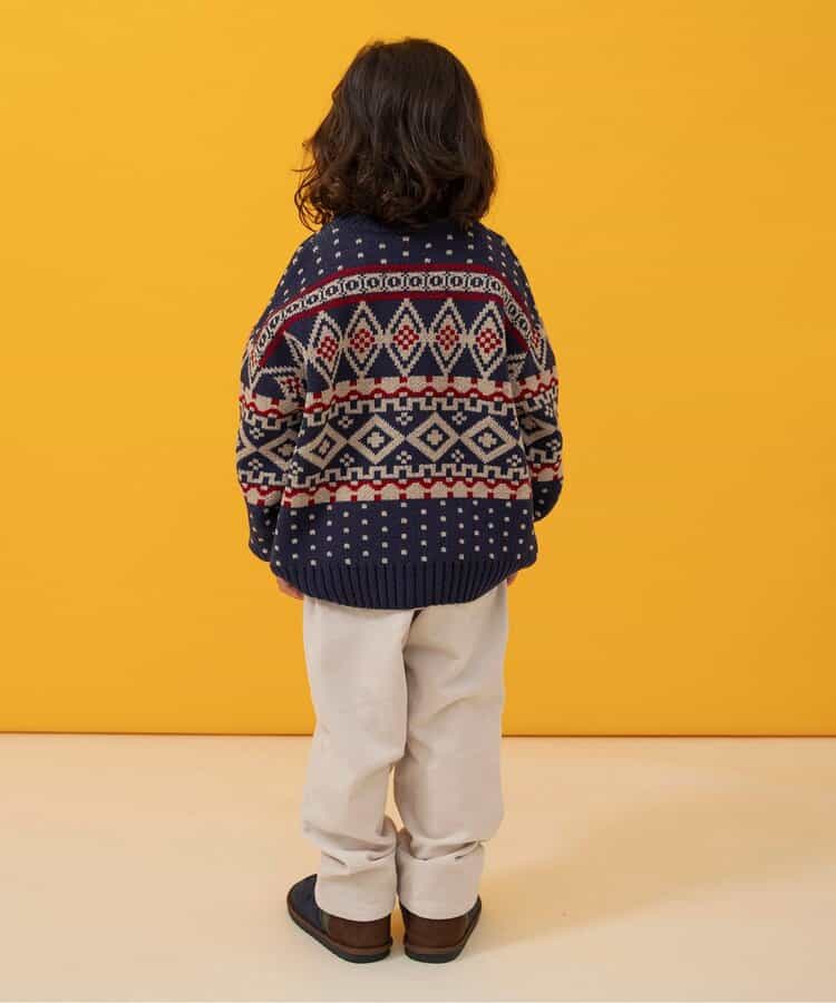 日本童裝 BREEZE 針織冷衫 80-140cm 男童款/女童款 冬季 Tops Christmas 聖誕快樂特輯 聖誕服裝/飾物配件