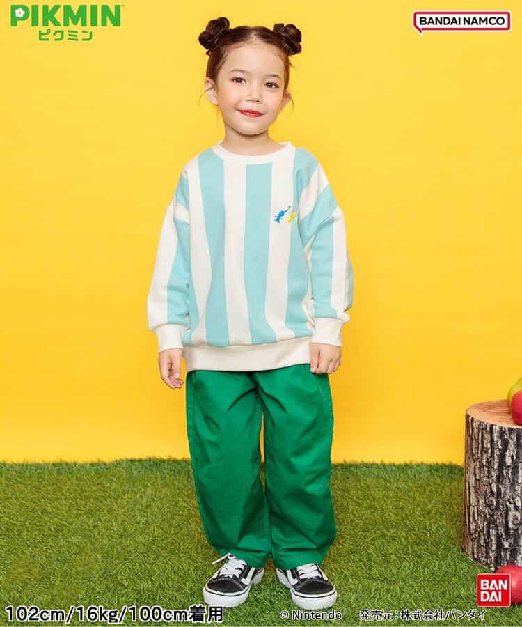 日本童裝 BREEZE x Pikmin 衛衣 80-140cm 男童款/女童款 冬季 TOPS