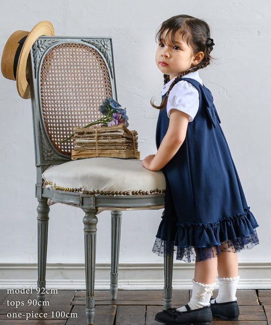 日本童裝 panpantutu 蝴蝶結蝴心裙 80-140cm 女童款 夏季 DRESSES