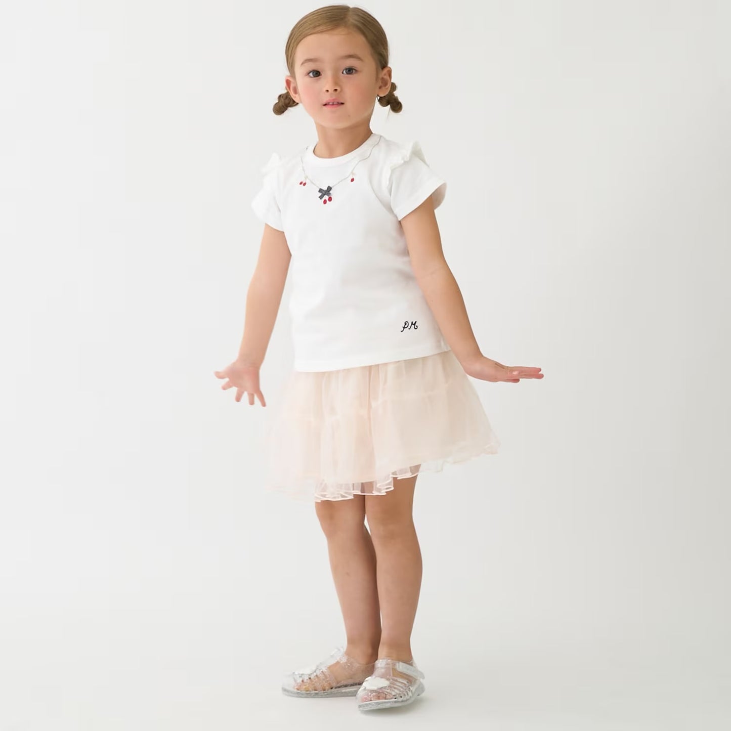 日本童裝 pe#main 網紗短裙 80-130cm 女童款 夏季 SKIRTS