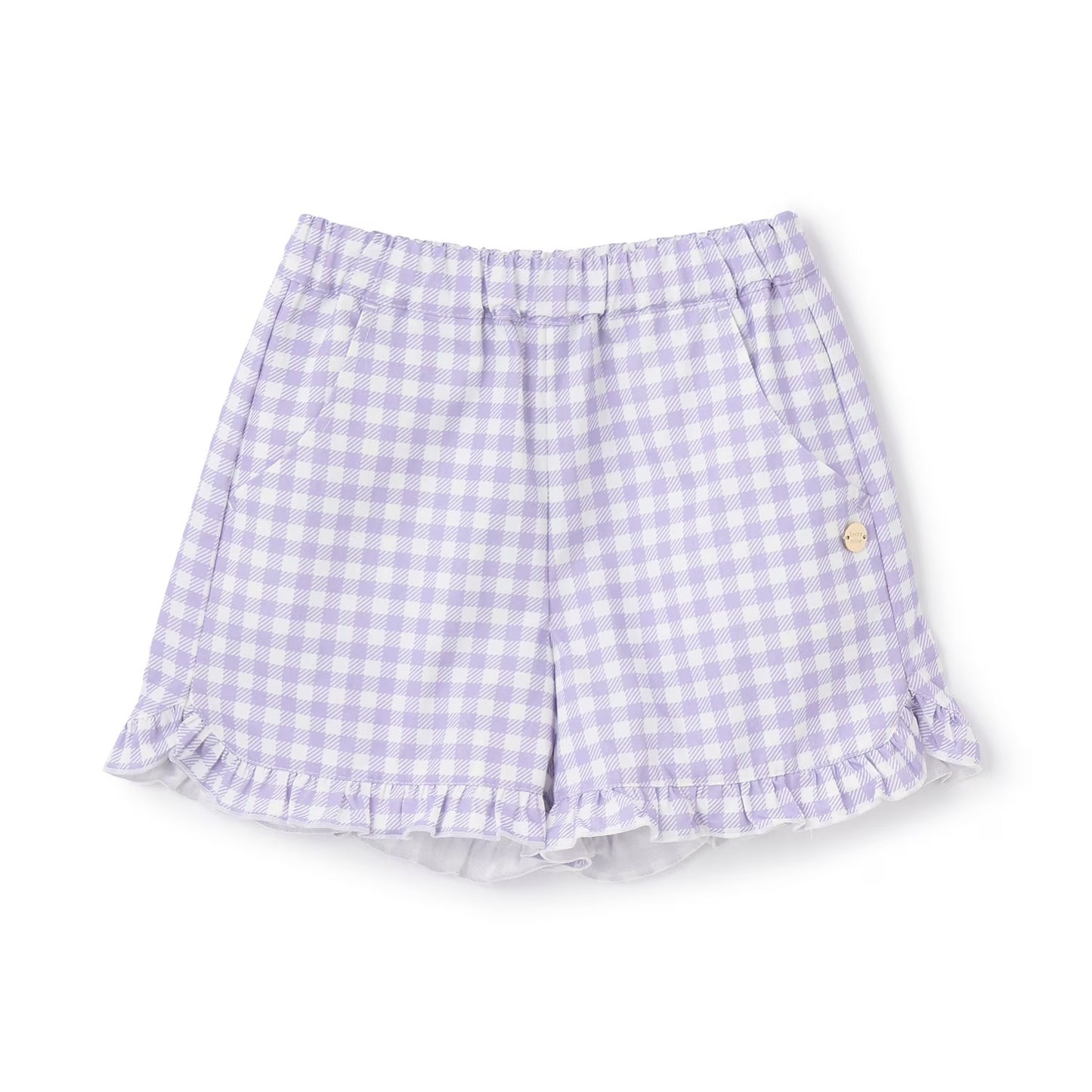 Japanese children's clothing Ly# mine tank top and shorts set 100-150cm girls summer TOPS PANTS 