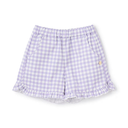 Japanese children's clothing Ly# mine tank top and shorts set 100-150cm girls summer TOPS PANTS 