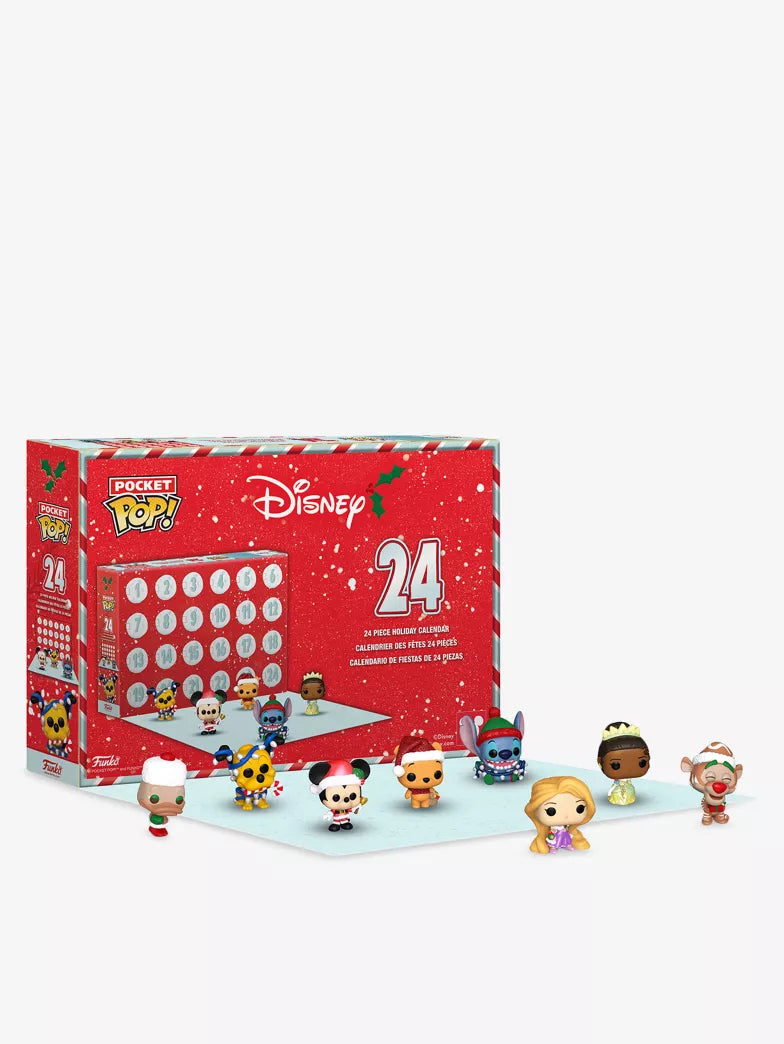 日英美直送  FUNKO Pocket Pop! Disney 24-Day Countdown Advent Calendar 聖誕倒數日曆 大人款/兒童款 聖誕快樂特輯 不參與$900免運 滿$900可加$25免運到順豐站/智能櫃 Christmas Advent Calendars 2026