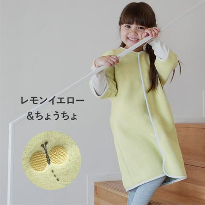 日本直送 日本製 加厚抓毛帶手袖睡袋 80-130cm 男童款/女童款 初生嬰兒 秋冬季 睡袋系列