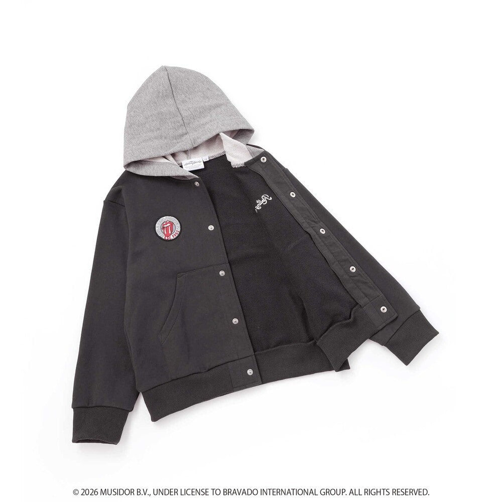 日本童裝 NEXCHIC x The Rolling Stones 連帽衛衣外套 110-150cm 男童款/女童款 秋季 OUTERWEAR 其他品牌童裝