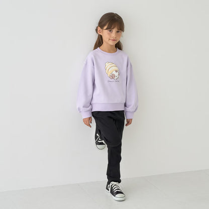 日本童裝 Ly# mine 荷葉邊口袋彈力長褲 100-140cm 女童款 秋季 PANTS
