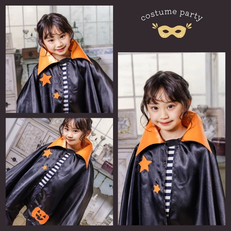 Japanese direct delivery little witch 110-140cm girls Halloween cosplay costume Halloween ghost special