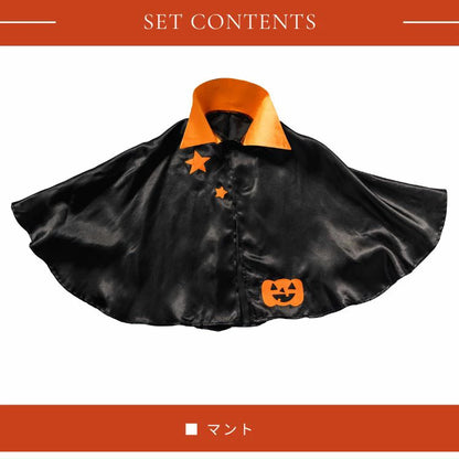 Japanese direct delivery little witch 110-140cm girls Halloween cosplay costume Halloween ghost special