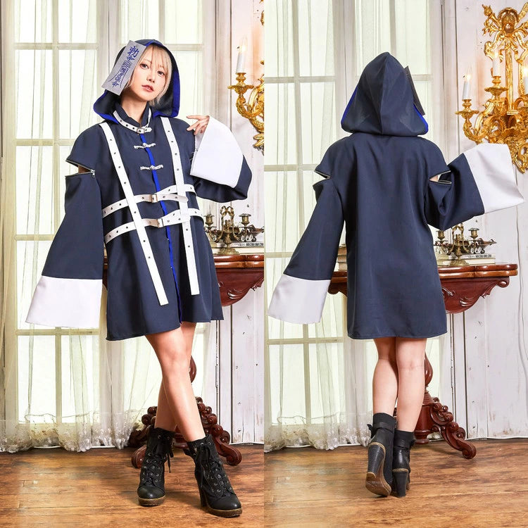 日本直送 霊幻道士 Free Size 大人款 萬聖節 Cosplay服裝 Halloween攪鬼特輯